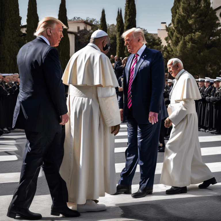 Global Tensions Pause: Trump & Biden Unite at Papal Farewell