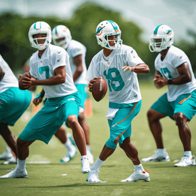 Miami Dolphins Quarterbacks Shine on Day 5 Training Camp